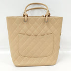 Chanel Cambon Leather Beige Shoulder Bag — view 2
