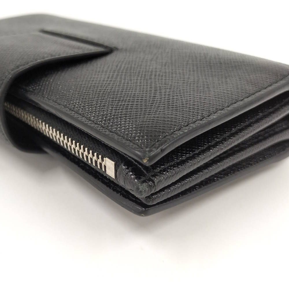 Prada Bifold Wallet Leather Black — view 6