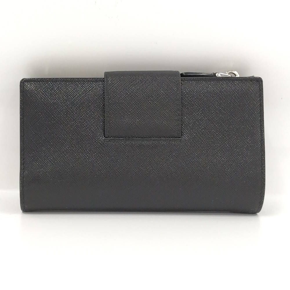 Prada Bifold Wallet Leather Black — view 4