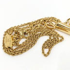 Louis Vuitton Necklace Essential Plated Gold — view 6