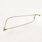 Louis Vuitton Necklace Essential Plated Gold — view 5