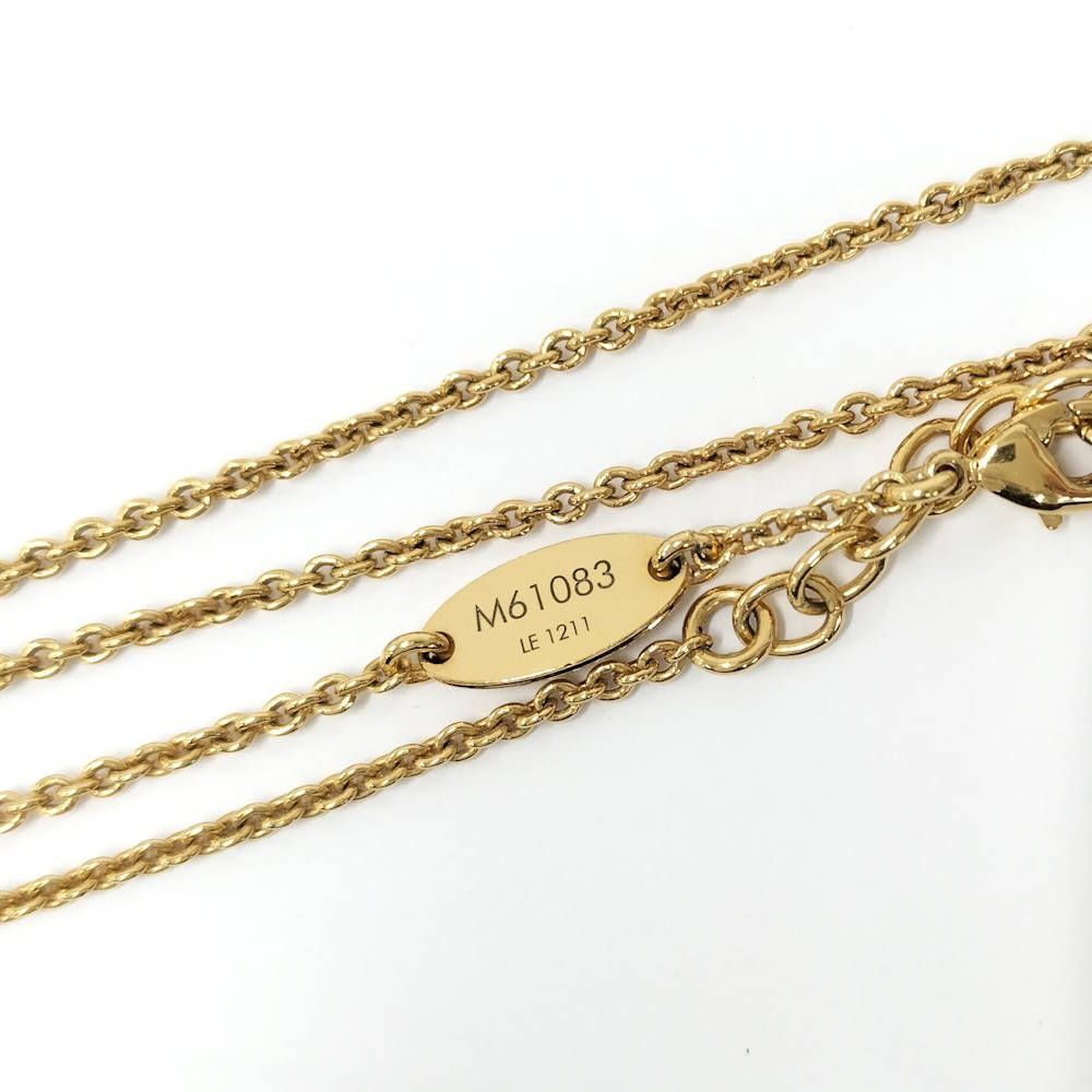 Louis Vuitton Necklace Essential Plated Gold — view 8