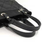 Chanel Paris Biarritz Tote PM Leather Black — view 5