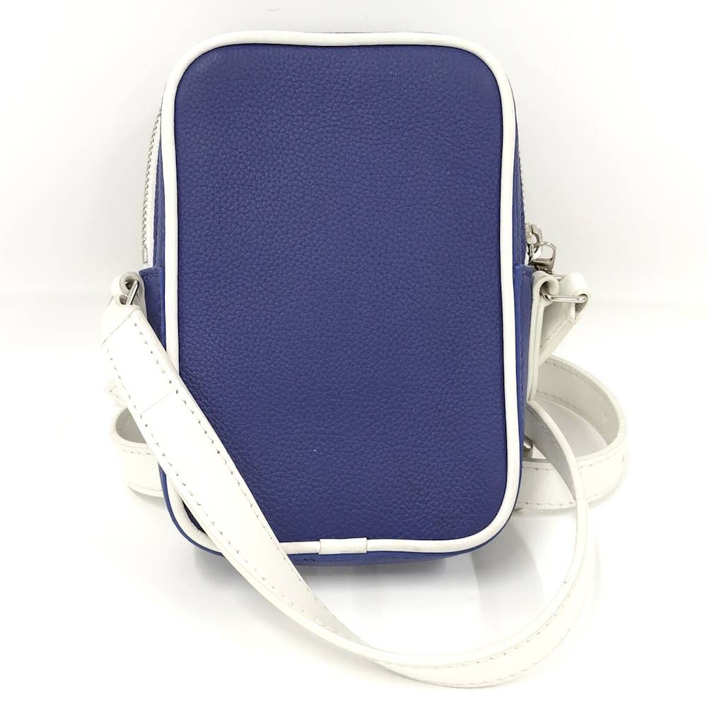 Louis Vuitton Everyday LV Danube Ppm Leather Blue White Shoulder Bag — view 2