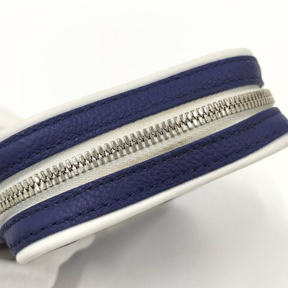 Louis Vuitton Everyday LV Danube Ppm Leather Blue White Shoulder Bag — view 7