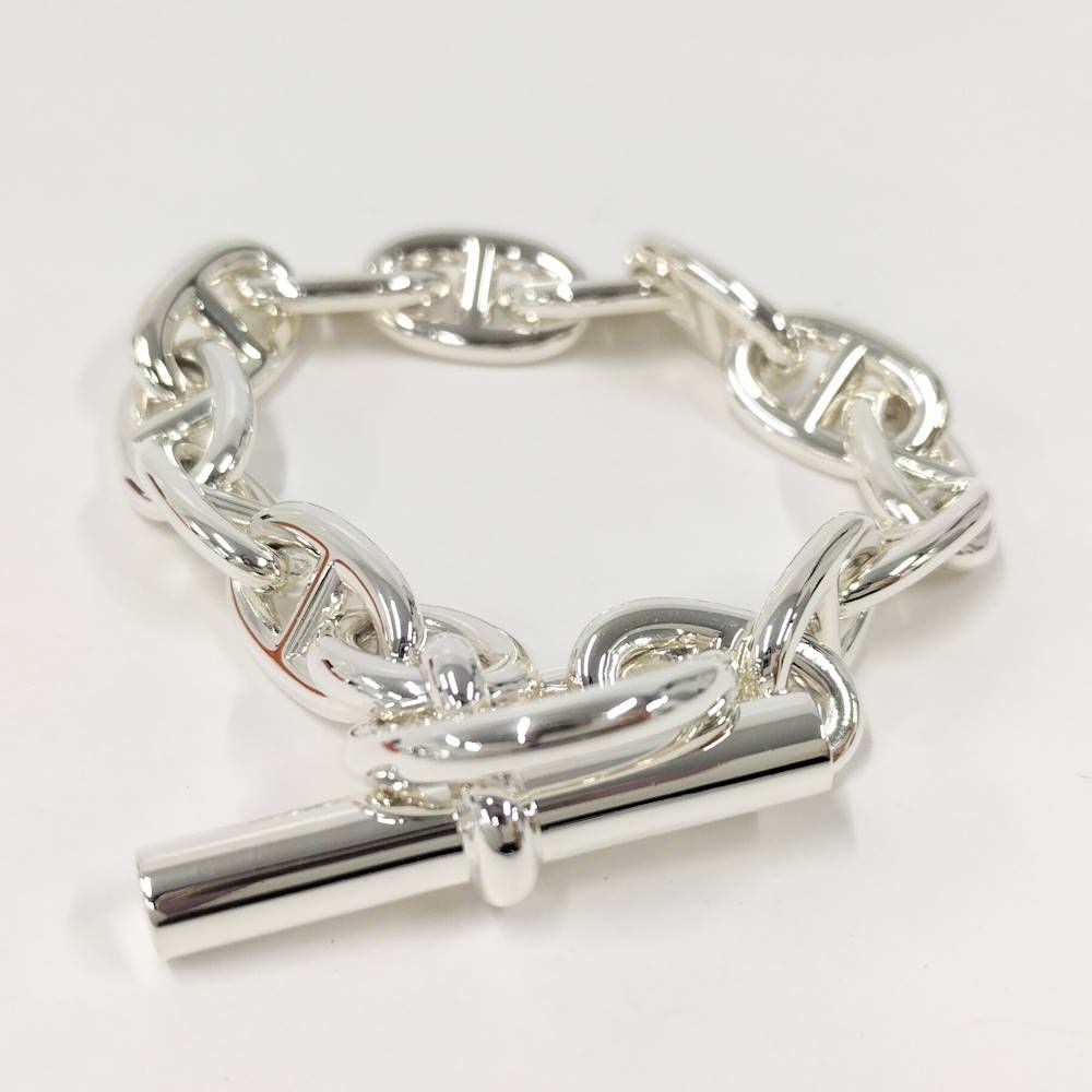 Hermes Chaine D'ancre MM Bracelet 13 Links Silver — view 3