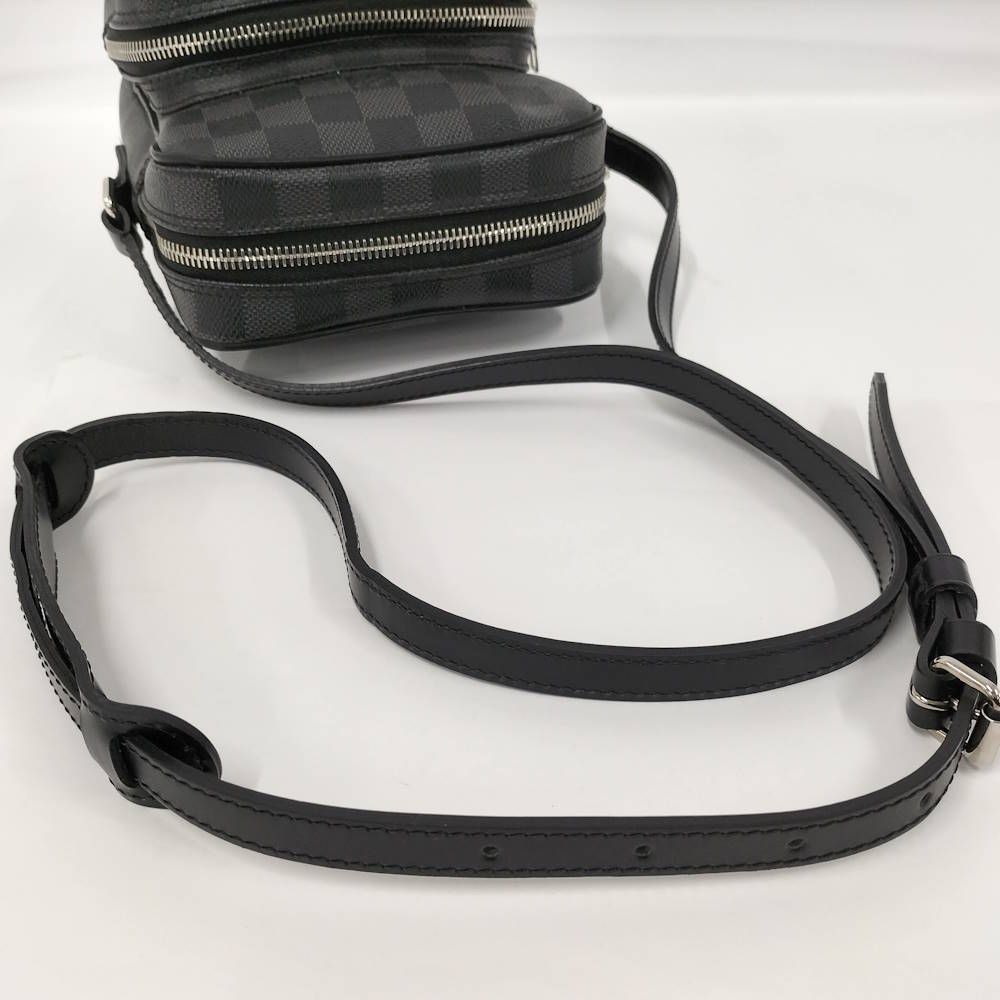Louis Vuitton Rem Shoulder Bag Damier Graphite — view 7