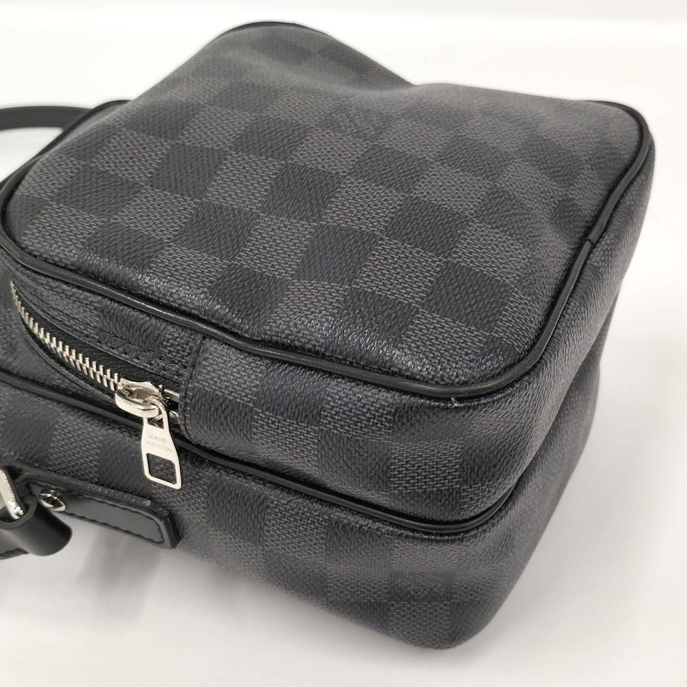Louis Vuitton Rem Shoulder Bag Damier Graphite — view 3