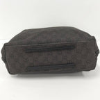 Gucci Shoulder Bag GG Canvas Black — view 4
