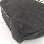 Gucci Shoulder Bag GG Canvas Black — view 5