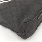 Gucci Shoulder Bag GG Canvas Black — view 3