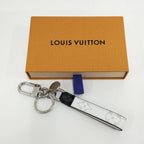 Louis Vuitton Key Holder Dragonne Monogram White Silver — view 7