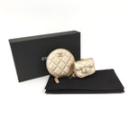 Chanel Chain Pouch Coin Case Airpods Pro Gold — view 9