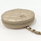 Chanel Chain Pouch Coin Case Airpods Pro Gold — view 5