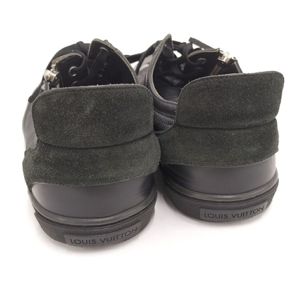 Louis Vuitton Aventure Sneakers Side Zip 8.5 Damier Graphite — view 6