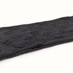 Louis Vuitton Echarpe Logo Mania Scarf Monogram Black — view 7