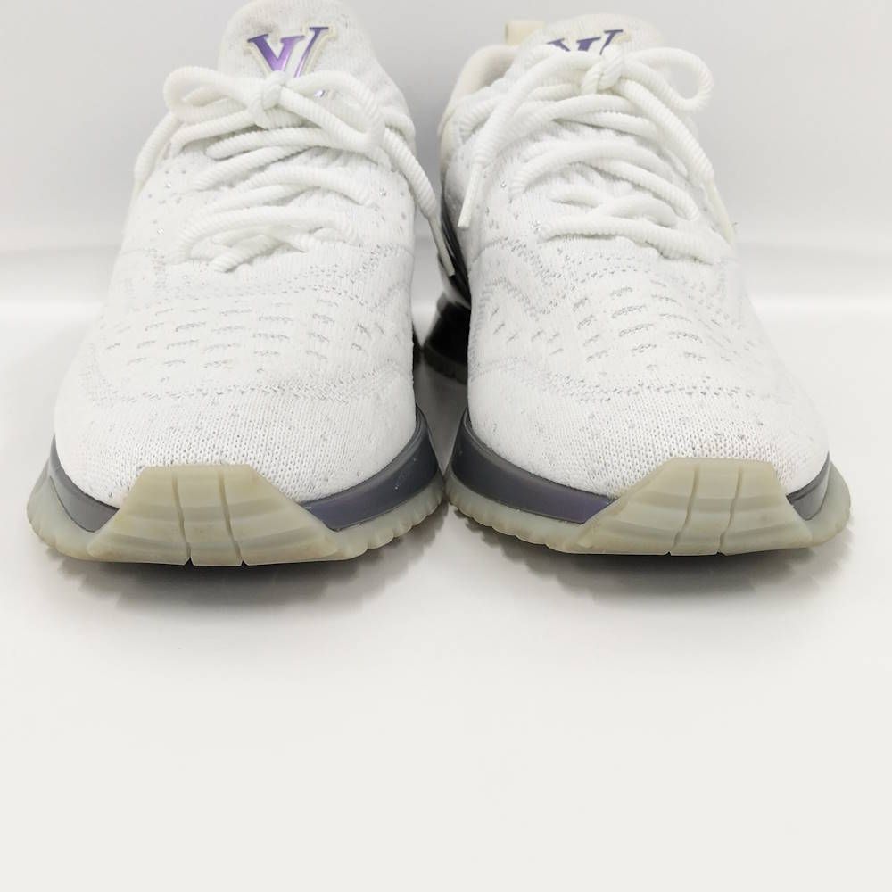 Louis Vuitton Vnrline Sneakers 38.5 Fabric White — view 2