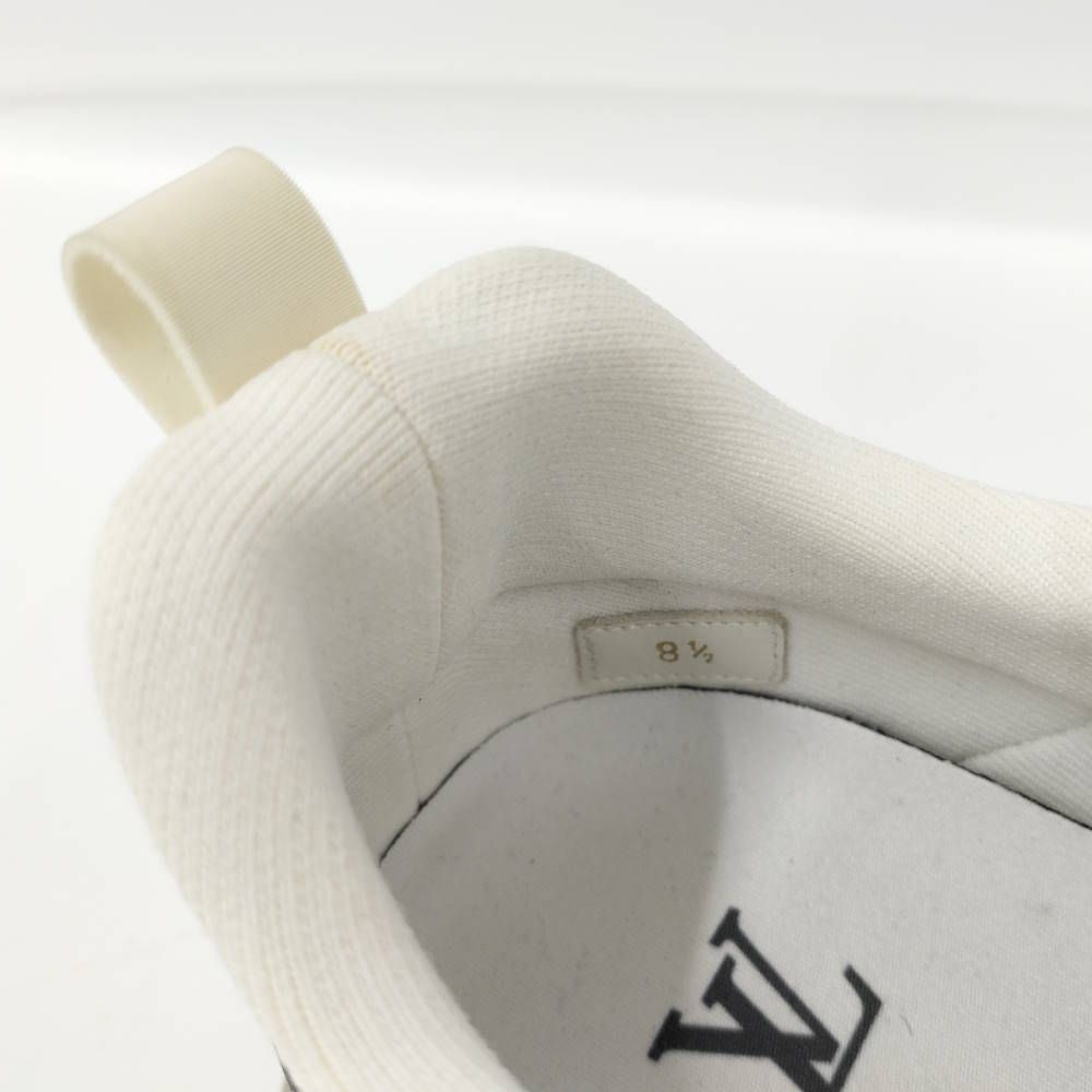 Louis Vuitton Vnrline Sneakers 38.5 Fabric White — view 8