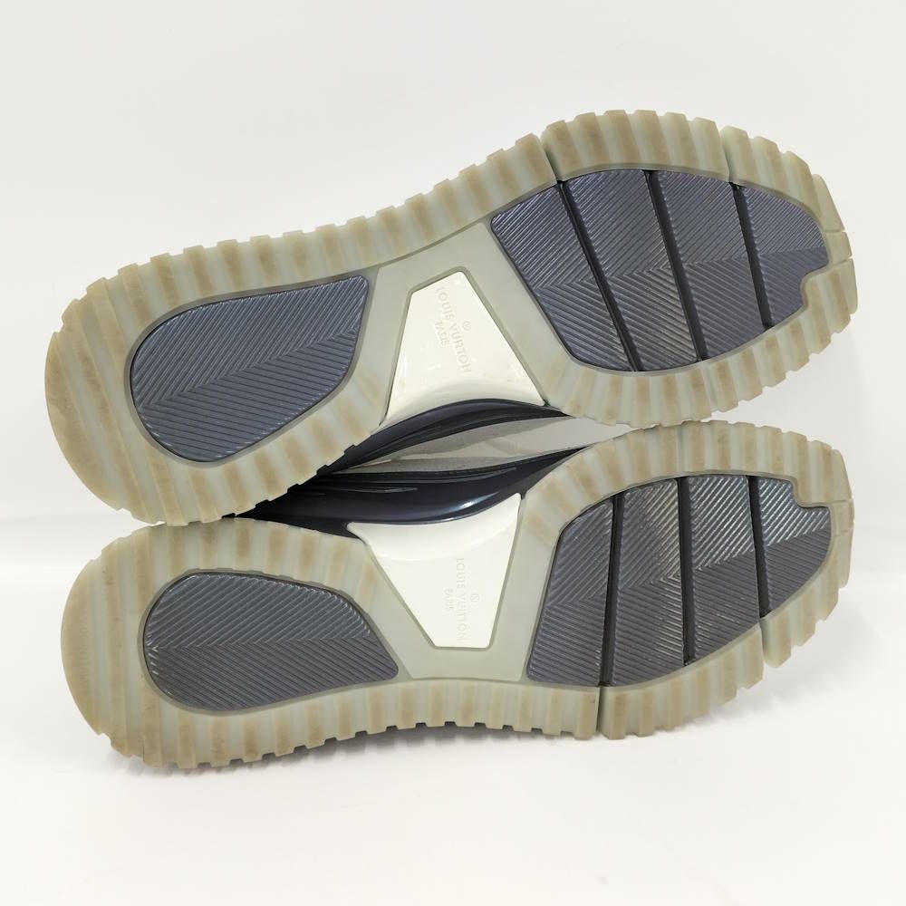 Louis Vuitton Vnrline Sneakers 38.5 Fabric White — view 6