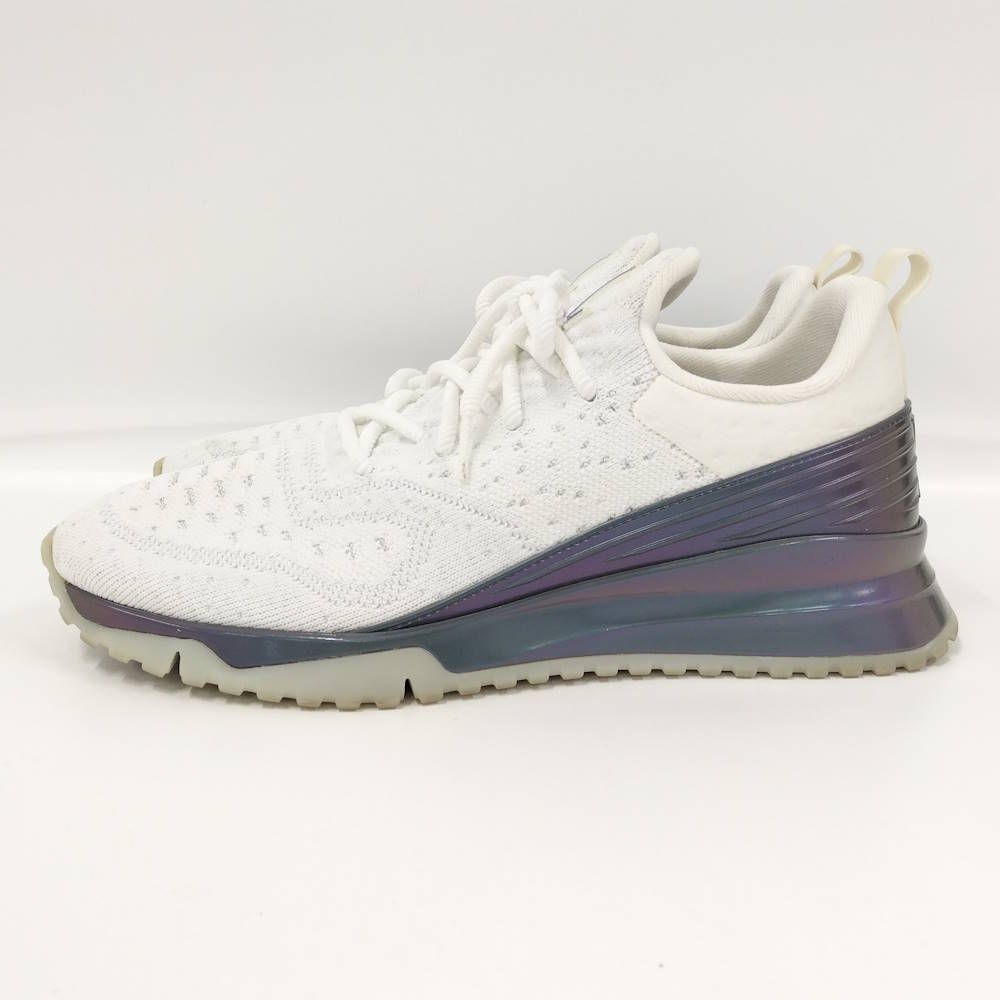 Louis Vuitton Vnrline Sneakers 38.5 Fabric White — view 4