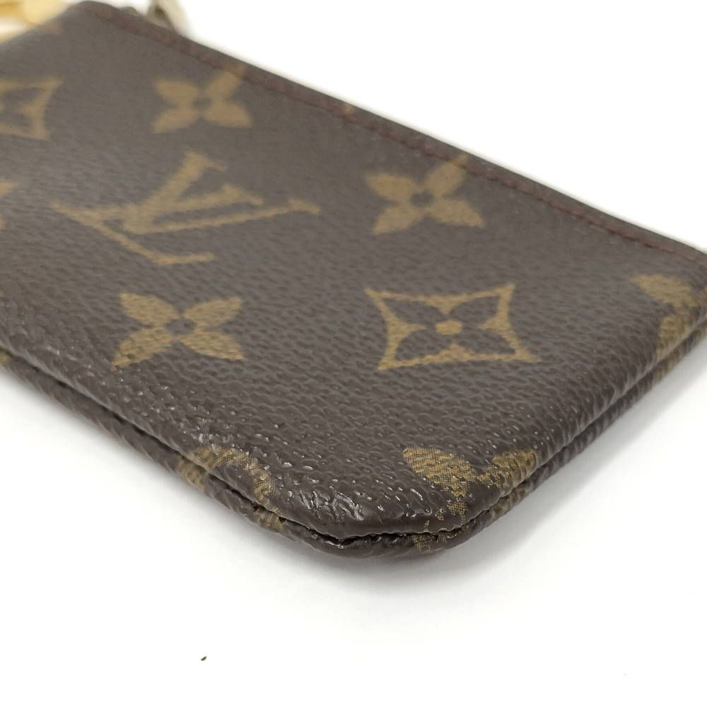 Louis Vuitton Pochette Cles Coin Case Key with Key Ring Monogram — view 3
