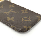 Louis Vuitton Pochette Cles Coin Case Key with Key Ring Monogram — view 3