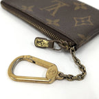 Louis Vuitton Pochette Cles Coin Case Key with Key Ring Monogram — view 4