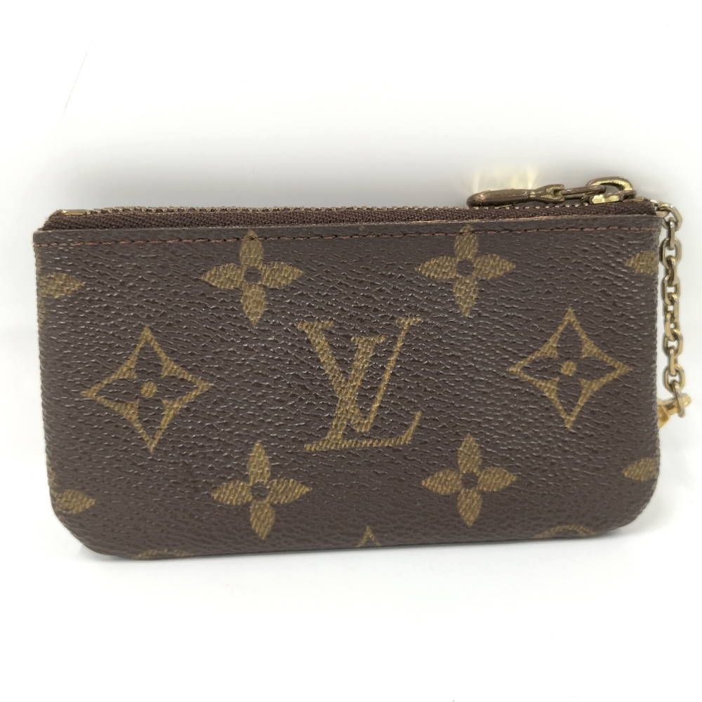 Louis Vuitton Pochette Cles Coin Case Key with Key Ring Monogram — view 2