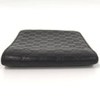 Gucci Bifold Wallet Billfold Micro Guccissima Leather Black — view 7