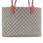 Gucci Reversible Tote GG Supreme Red Beige — view 2