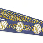 Hermes Twill Scarf Lift Profile Silk Multicolor Blue — view 4