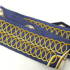 Hermes Twill Scarf Lift Profile Silk Multicolor Blue — view 7