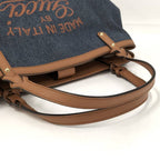 Gucci Craft Tote Logo Denim — view 4