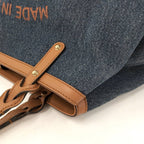 Gucci Craft Tote Logo Denim — view 5