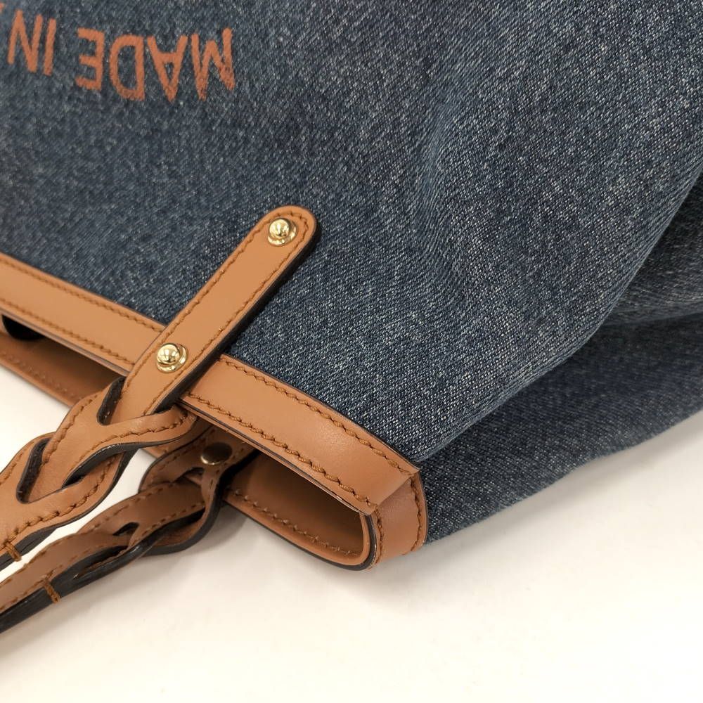 Gucci Craft Tote Logo Denim — view 5
