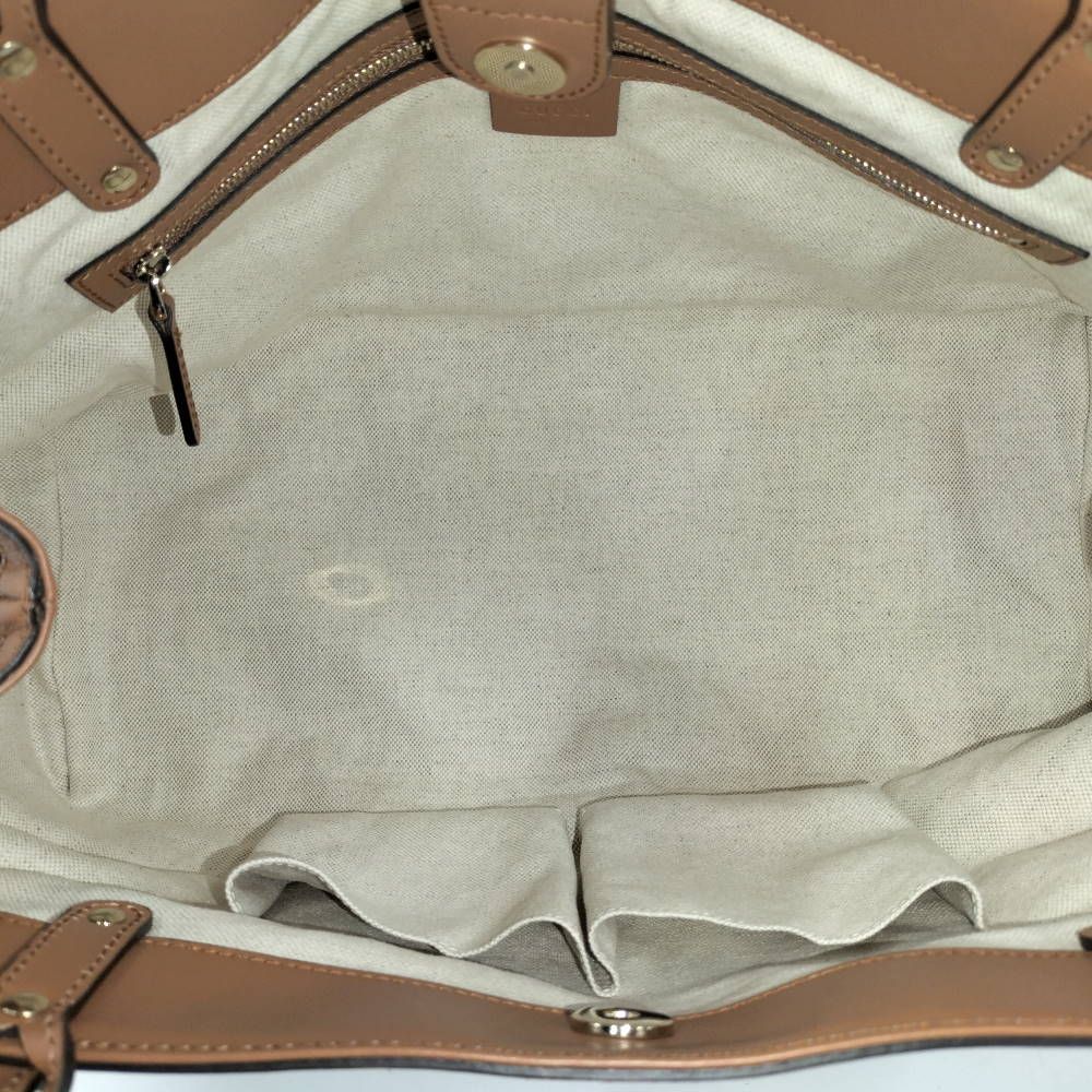Gucci Craft Tote Logo Denim — view 9