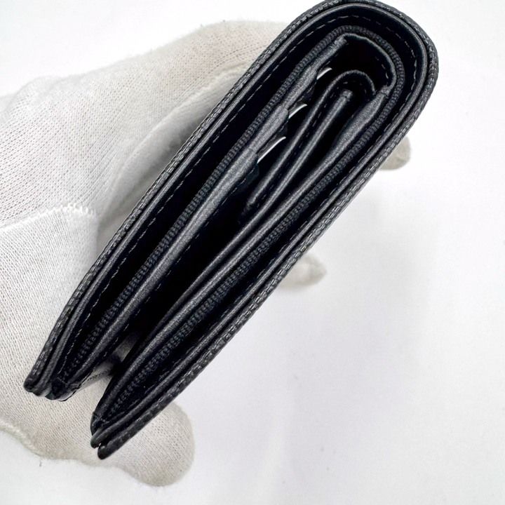 Chanel Small Flap Wallet Caviar Leather Black — view 4