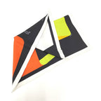 Hermes Carre 42 Hose Multicolor Serpentine Pierre Chien Pawn Silk Scarf — view 4