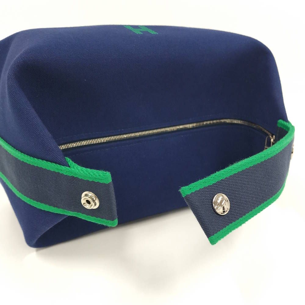 Hermes Pouch Bride-a-Brac GM Blue — view 6