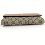 Gucci Bifold Wallet GG Supreme Bicolor Continental Leather — view 5