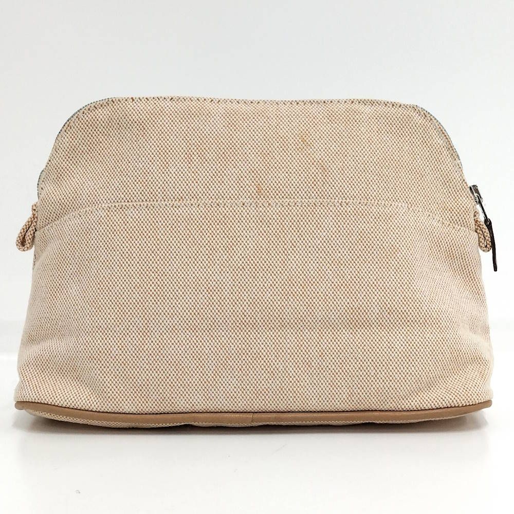 Hermes Bolide Pouch MM 25 Toile Ash Natural — view 2