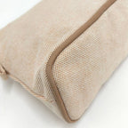 Hermes Bolide Pouch MM 25 Toile Ash Natural — view 3