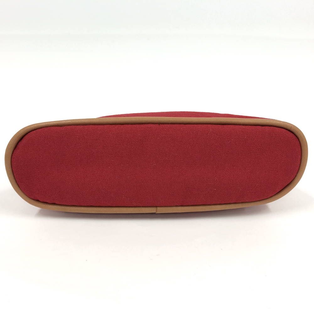 Hermes Bolide Pouch Mini 20 Canvas Red — view 4