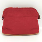 Hermes Bolide Pouch Mini 20 Canvas Red — view 2