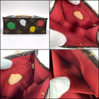Louis Vuitton Yayoi Kusama Petite Sac Plat Handbag Monogram — view 7