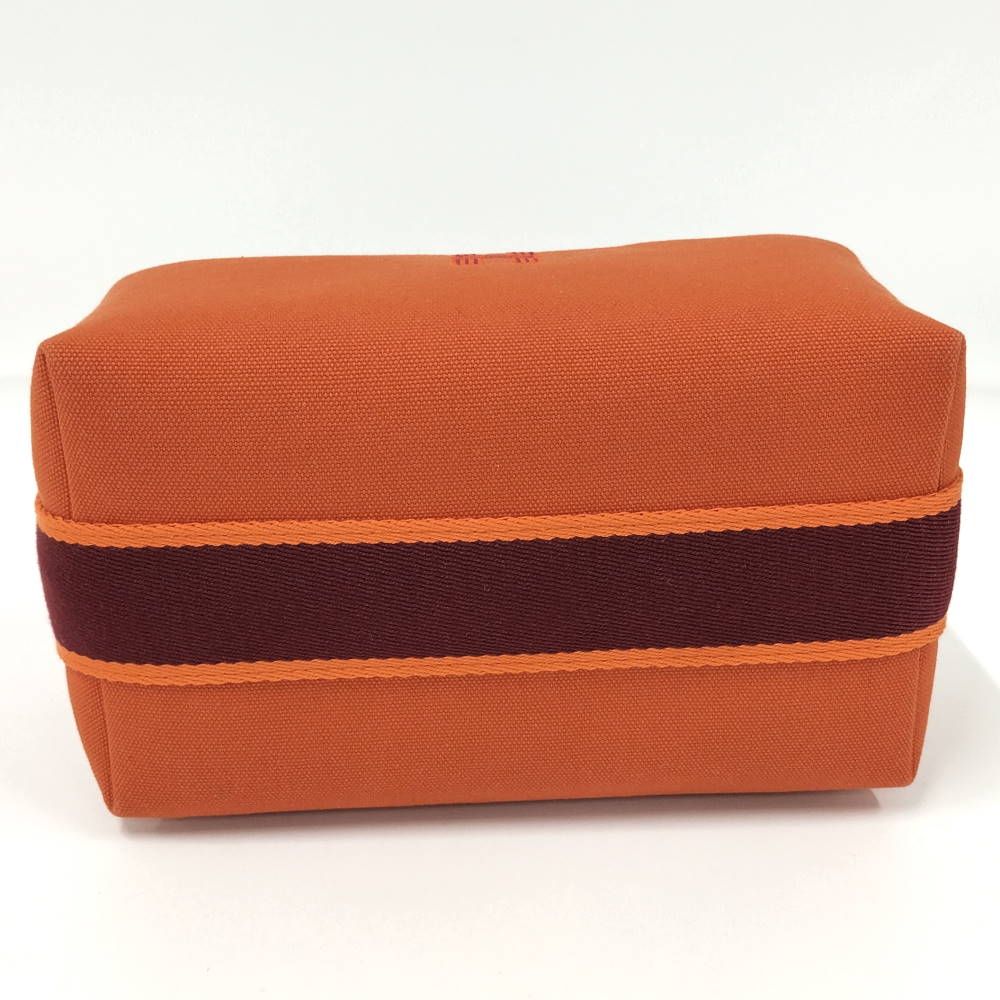 Hermes Bride-a-Brac PM Pouch Canvas Orange — view 5
