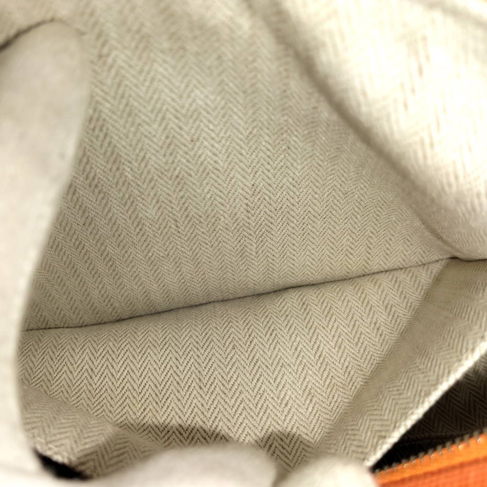 Hermes Bride-a-Brac PM Pouch Canvas Orange — view 8