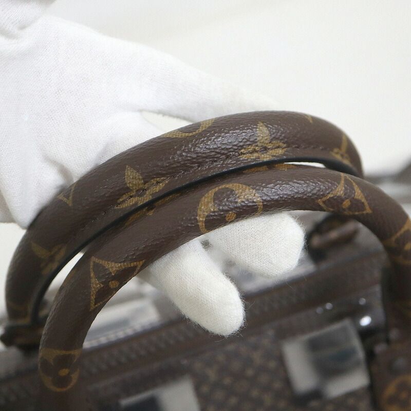 Louis Vuitton Keepall Bandouliere 50 Boston Bag Monogram Chess Brown — view 6