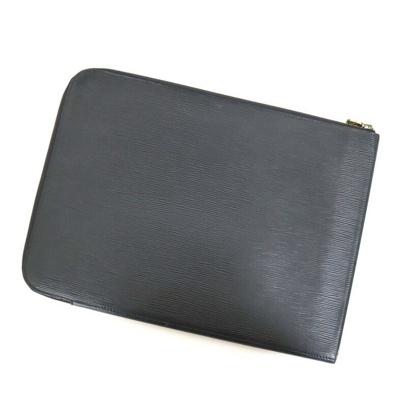 Louis Vuitton Posh Documan Clutch Epi Noir Black — view 2