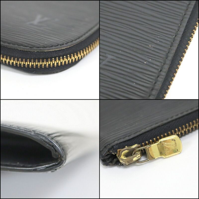 Louis Vuitton Posh Documan Clutch Epi Noir Black — view 7